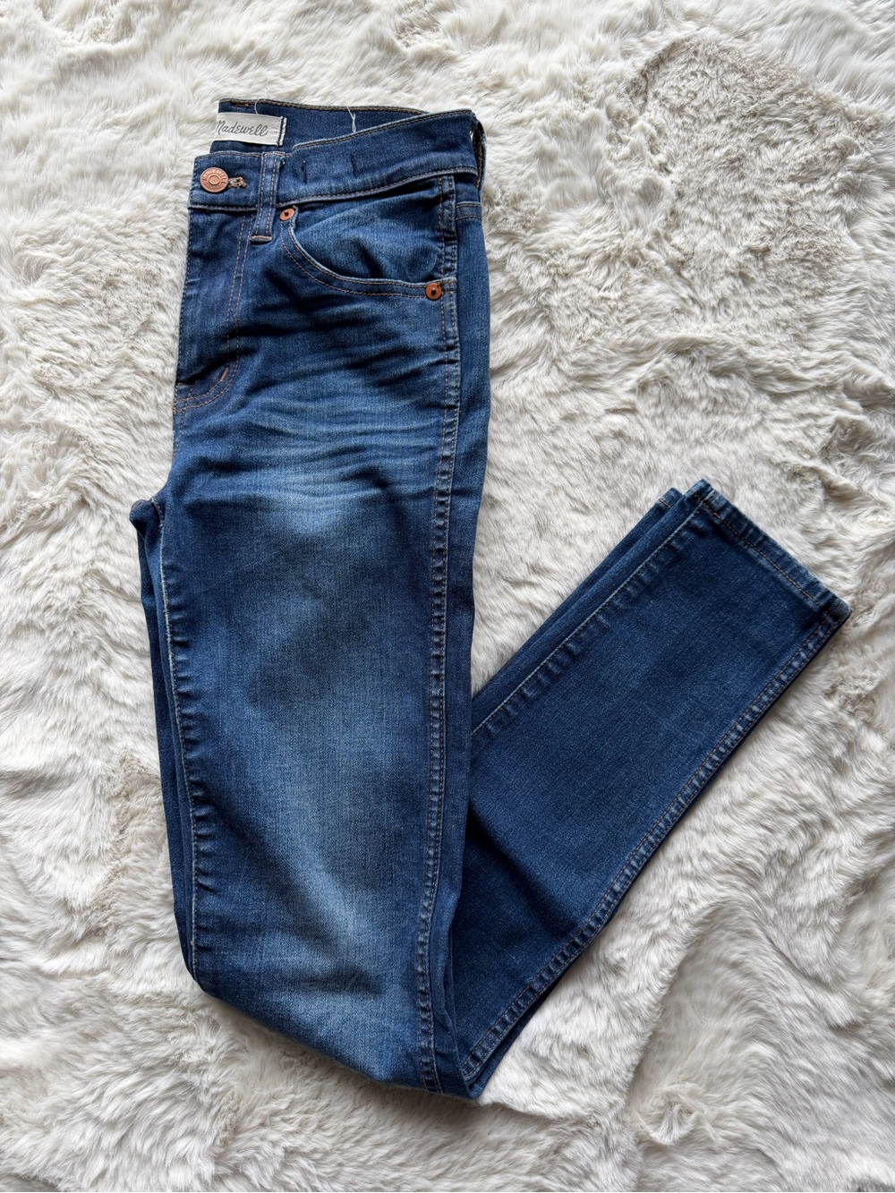 Madewell Dark Wash Skinny Jeans